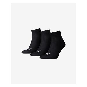Sada tří párů ponožek v černé barvě Puma obraz