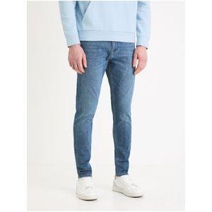 Modré skinny fit džíny Celio Foskinny obraz