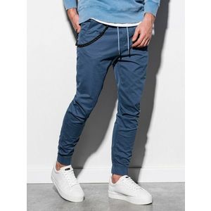Ombre Clothing Kalhoty Modrá obraz