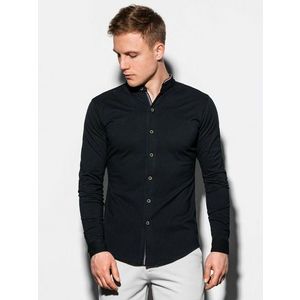 Ombre Clothing Košile Černá obraz