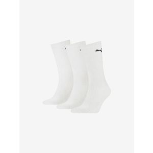 Puma Sport Ponožky 3 páry Bílá obraz