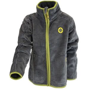 Pidilidi FULL ZIP TOP Chlapecká mikina, šedá, velikost obraz