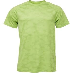 Arcore TISAM Pánské běžecké triko, zelená, velikost obraz