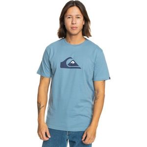 Quiksilver COMP LOGO Pánské triko, modrá, velikost obraz
