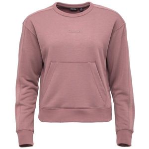 Calvin Klein PW - PULLOVER CROPPED Dámská mikina, růžová, velikost obraz