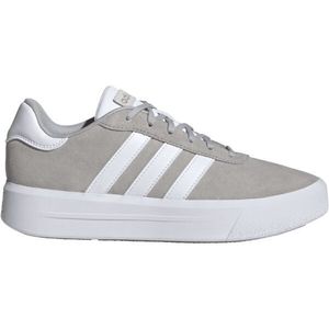 adidas COURT PLATFORM SUEDE Dámské tenisky, béžová, velikost 42 obraz