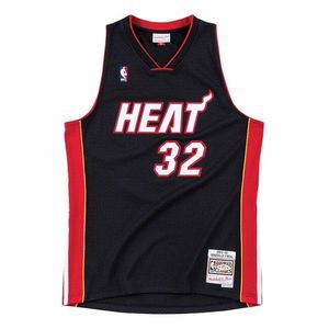 Mitchell & Ness Miami Heat #32 Shaquille O'Neal Swingman Road Jersey black obraz