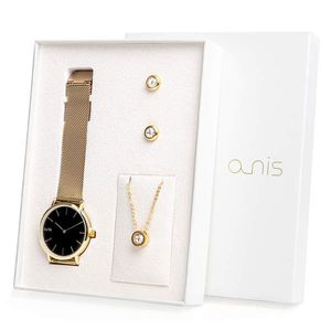 A-NIS Set hodinek, náhrdelníku a náušnic AS100-19 obraz