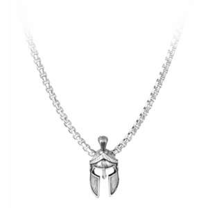 Troli Designový pánský náhrdelník s rytířskou přilbou obraz