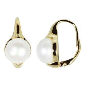 JwL Luxury Pearls Pozlacené náušnice s pravými perlami JL0532 obraz
