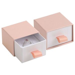 JK Box Pudrově růžová dárková krabička na šperky DE-3/A5/A1 obraz