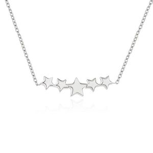 Troli Krásný ocelový náhrdelník Hvězdičky VEDN0329S obraz