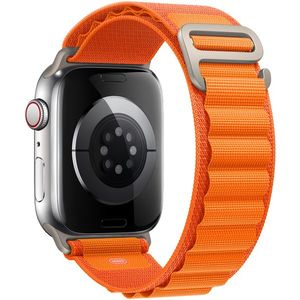 4wrist Apple watch Alpine loop straps #Orange 42/44/45/49mm obraz