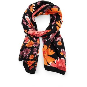 Desigual Dámský šátek Fou Poppy Flower Rectangl 24SAWA272000 obraz