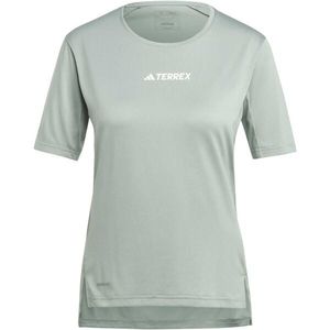 adidas TERREX MULTI TEE Dámské triko, tmavě zelená, velikost obraz