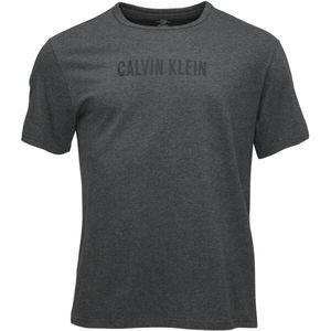Calvin Klein S/S CREW NECK šedá S - Pánské tričko obraz