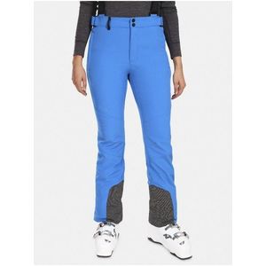 Modré dámské softshellové lyžařské kalhoty Kilpi RHEA obraz