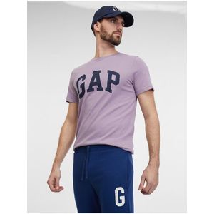 Světle fialové pánské tričko Gap obraz