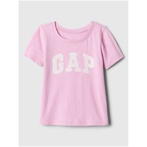 Růžové holčičí tričko GAP obraz