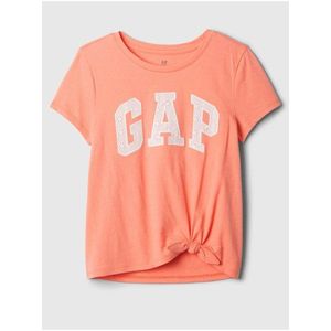 Meruňkové holčičí tričko GAP obraz