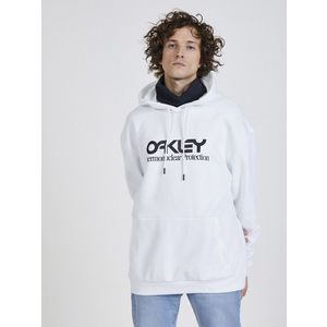Oakley Rider Mikina Bílá obraz