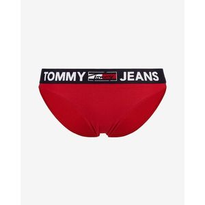 Tommy Jeans Contrast Waistband Kalhotky Červená obraz