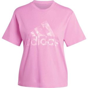 adidas W AOP TEE Dámské triko, růžová, velikost obraz