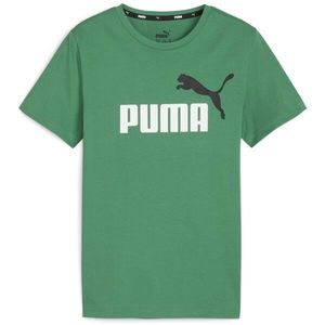 Puma ESSENTIALS+2 COL LOGO TEE Dětské triko, zelená, velikost obraz