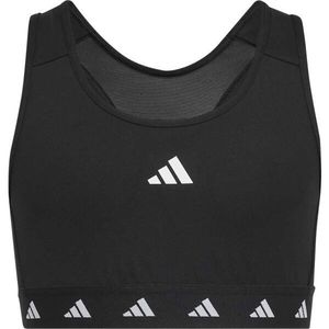 adidas TECHFIT SPORTS BRA Dívčí sportovní podprsenka, černá, velikost obraz