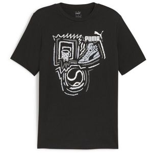 Puma GRAPHIC YEAR OF SPORTS TEE Pánské tričko, černá, velikost obraz