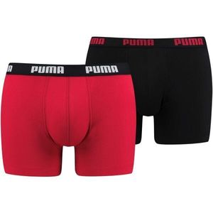 Puma BASIC 2P Pánské boxerky, červená, velikost obraz
