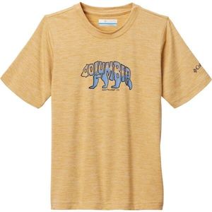Columbia MOUNT ECHO™ SHORT SLEEVE GRAPHIC SHIRT Dětské tričko, žlutá, velikost obraz