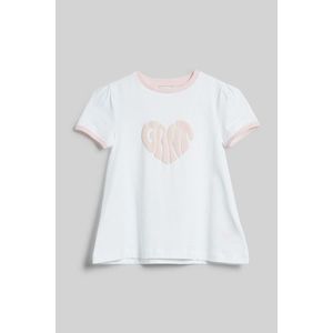 TRIČKO GANT HEART GRAPHIC A-LINE T-SHIRT bílá 122/128 obraz