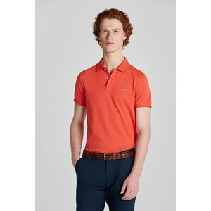 POLOKOŠILE GANT SLIM SHIELD SS PIQUE POLO oranžová 4XL obraz