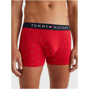 Červené pánské vzorované boxerky Tommy Hilfiger obraz