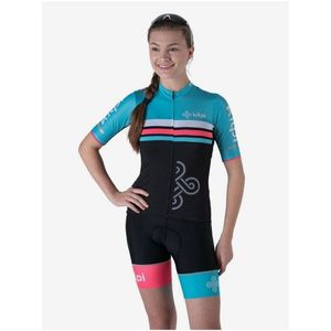 Černo-modré dámské cyklistické tričko Kilpi Corridor obraz