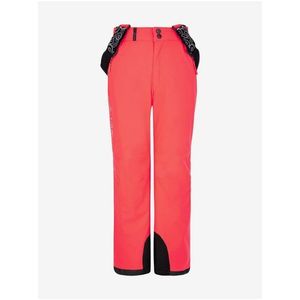 Růžové dětské lyžařské kalhoty Kilpi MIMAS-J obraz