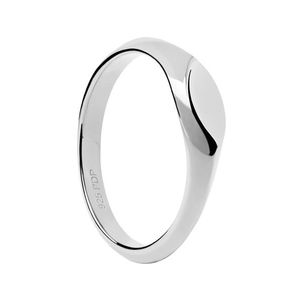 PDPAOLA Minimalistický stříbrný prsten Duke Vanilla AN02-A54 48 mm obraz