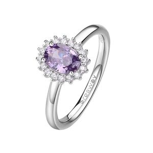 Brosway Elegantní stříbrný prsten Fancy Magic Purple FMP75 54 mm obraz