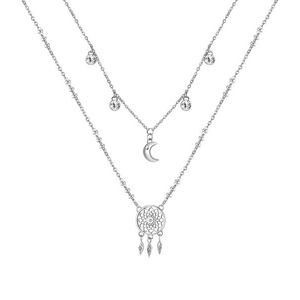 Brosway Okouzlující ocelový náhrdelník Lapač snů Chakra BHKN066 obraz