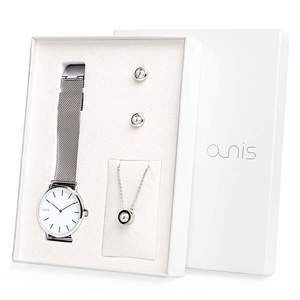A-NIS Set hodinek, náhrdelníku a náušnic AS100-01 obraz