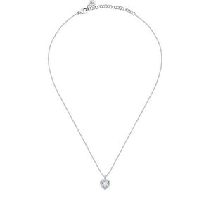 Morellato Romantický stříbrný náhrdelník se srdíčkem Tesori SAVB02 (řetízek, přívěsek) obraz