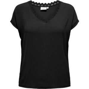 ONLY CARMAKOMA Dámské triko CARTANI Regular Fit 15315754 Black 5XL/6XL obraz