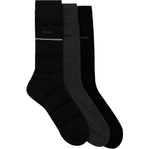 Hugo Boss 3 PACK - pánské ponožky BOSS 50515154-012 40-46 obraz