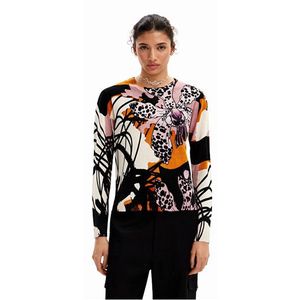 Desigual Dámský svetr Jers Orquidea Lacroix Regular Fit 24SWJF301001 S obraz