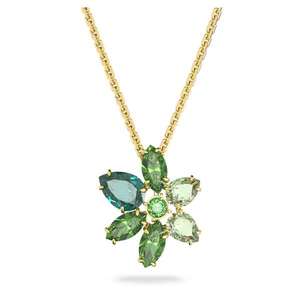 Swarovski Stylový pozlacený náhrdelník s krystaly Gema 5658399 obraz