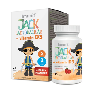 Simply You Imunit Jack Laktobacilák + vitamín D3 72 tablet obraz