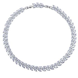 CRYSTalp Elegantní náhrdelník s krystaly Luminous 12251.R obraz