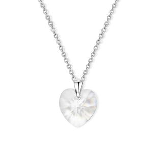 CRYSTalp Romantický náhrdelník se srdcem Lovely Heart 3048.CAB.R obraz