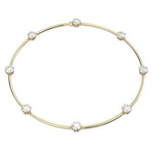Swarovski Elegantní pozlacený náhrdelník s krystaly Constella 5622720 obraz